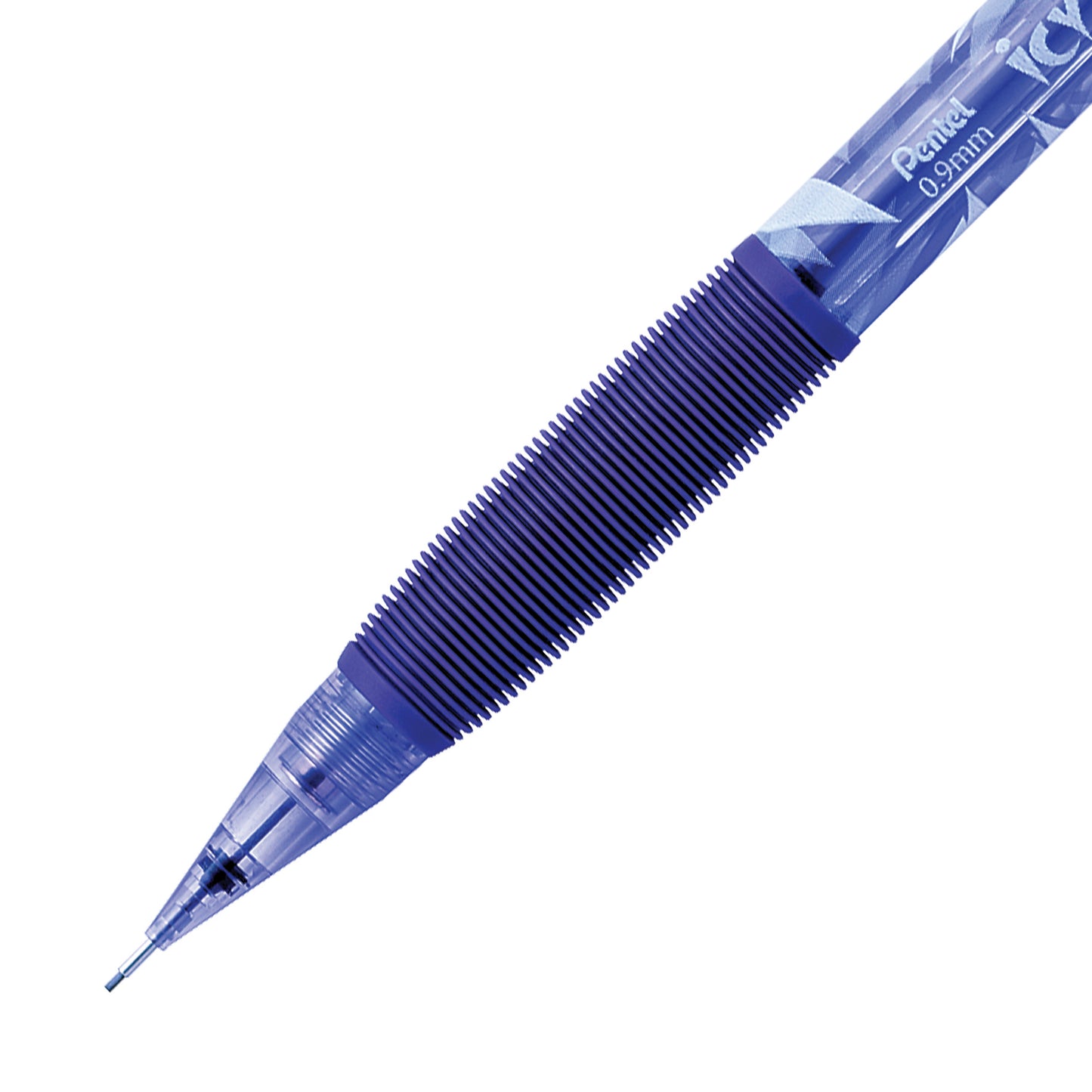 Pentel Icy Mechanical Pencil 0.9mm - Tinted Blue Barrel 2-pack