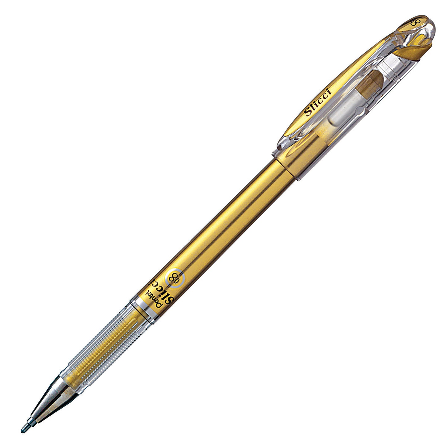 Slicci Metallic Gel Pen 0.8mm Silver