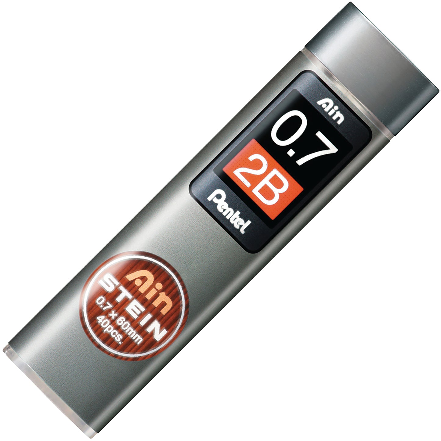 Ain Stein 0.7mm 2B Lead Refill - 40 Leads per Tube