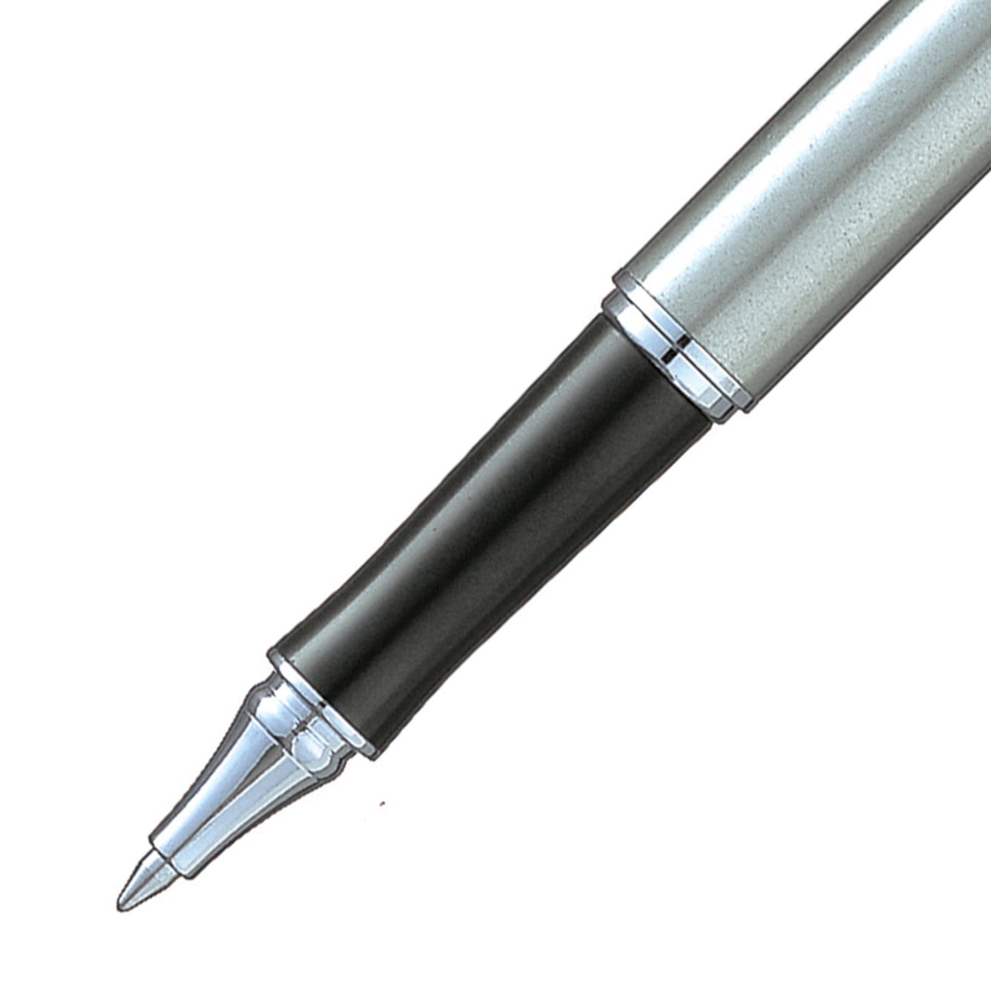 Sterling Gel Pen 0.7mm Black Ink Silver Barrel in Gift Case