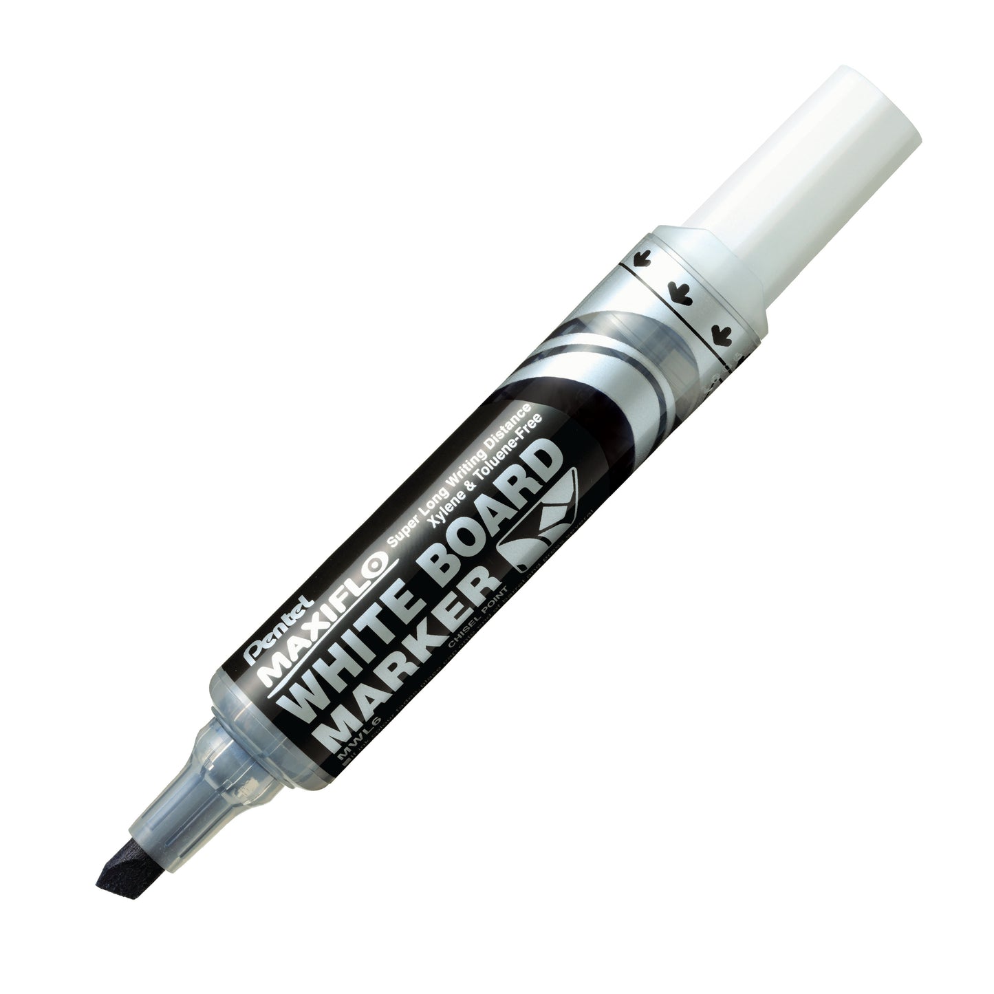 Maxiflo White Board Marker Red - Chisel Point (2.0/5.7mm)