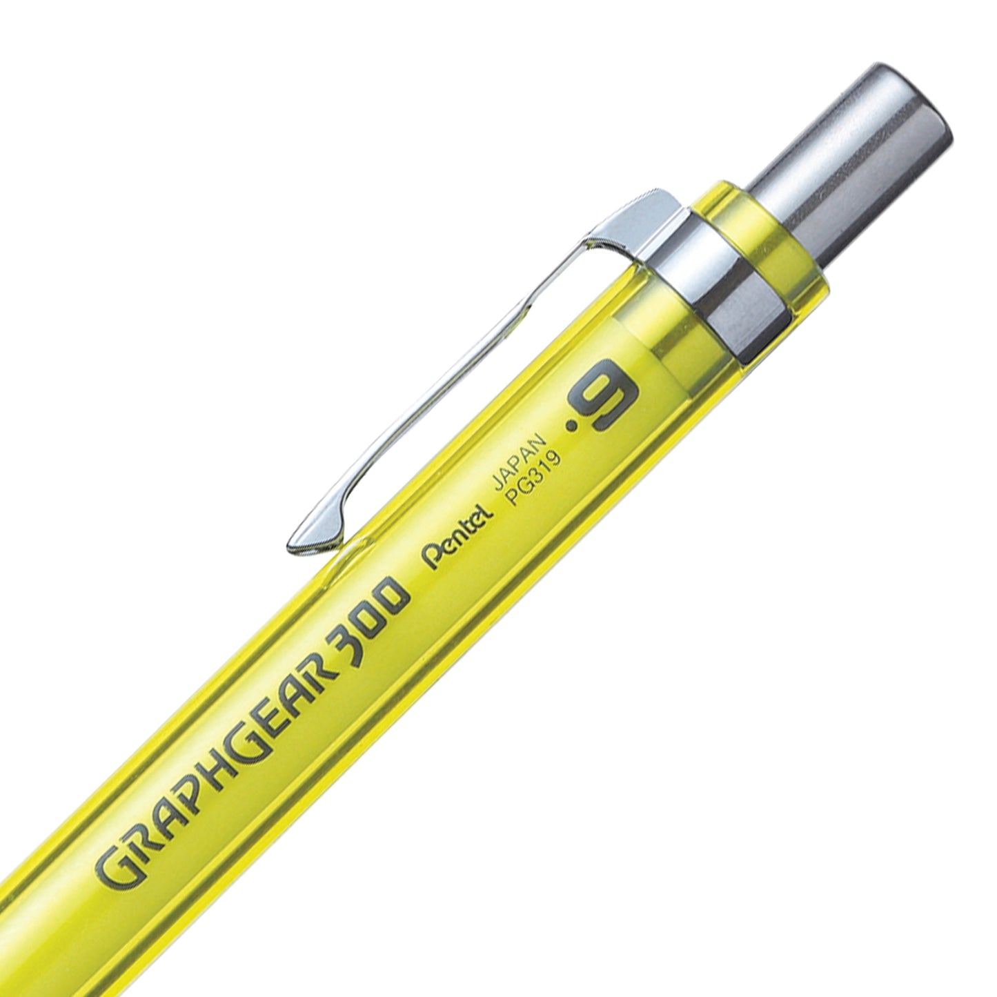 Graphgear 300 Mechanical Pencil 0.9mm Yellow Accents