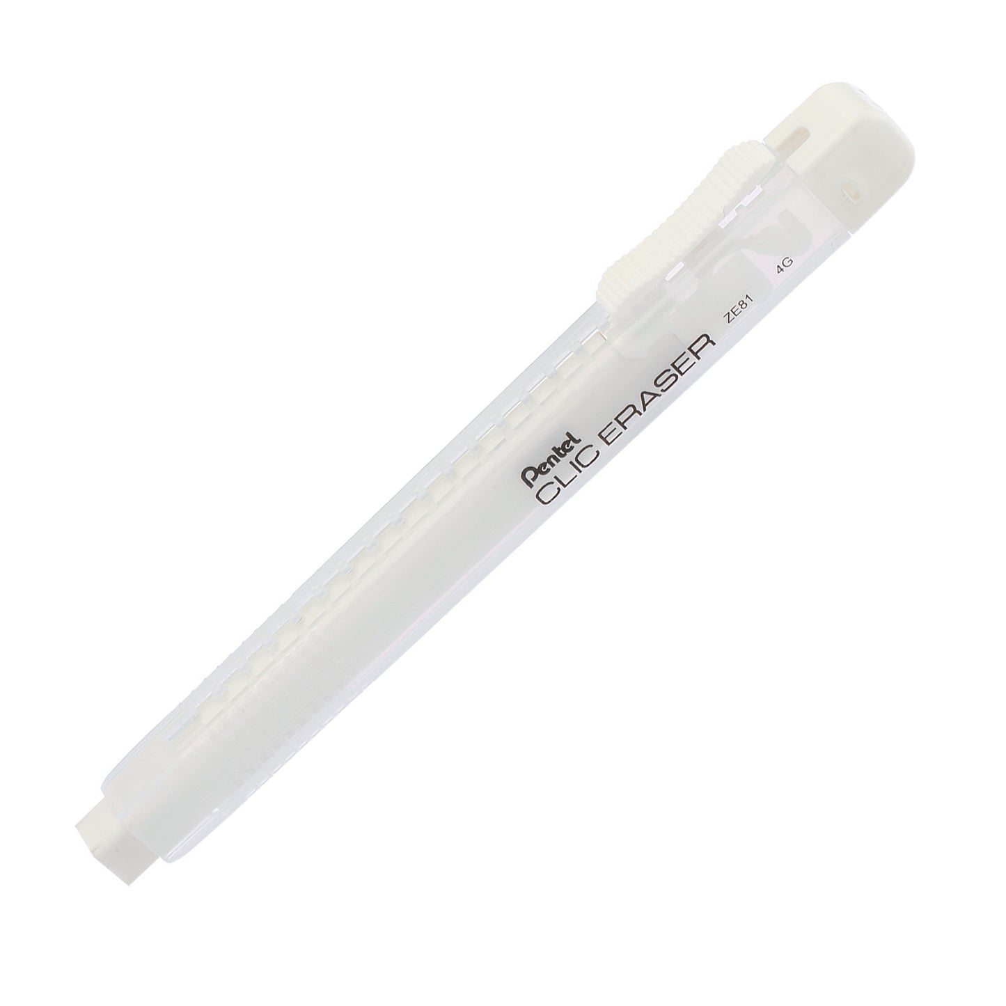 CLIC Eraser Green Transparent Barrel