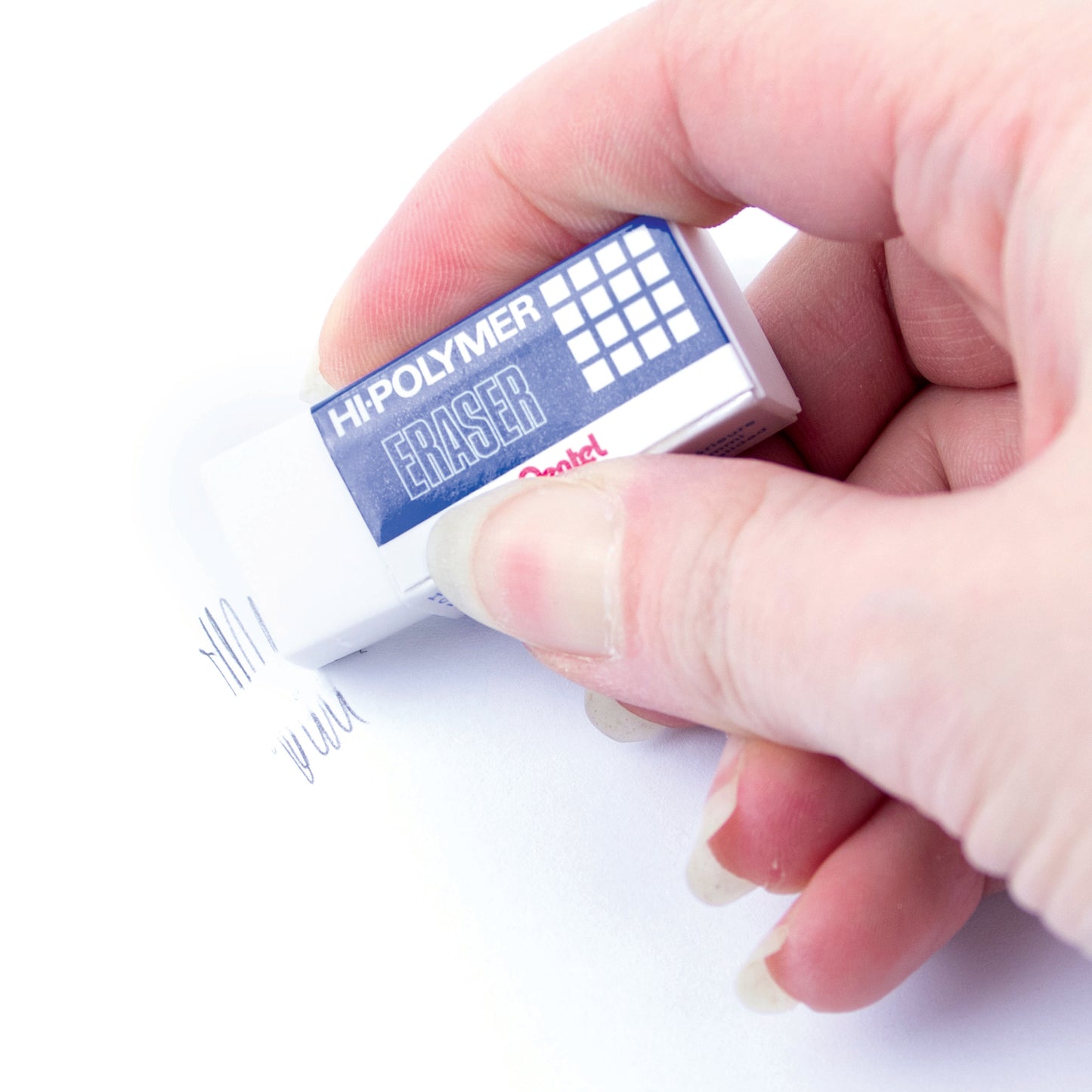 Hi-Polymer Small Block Eraser White