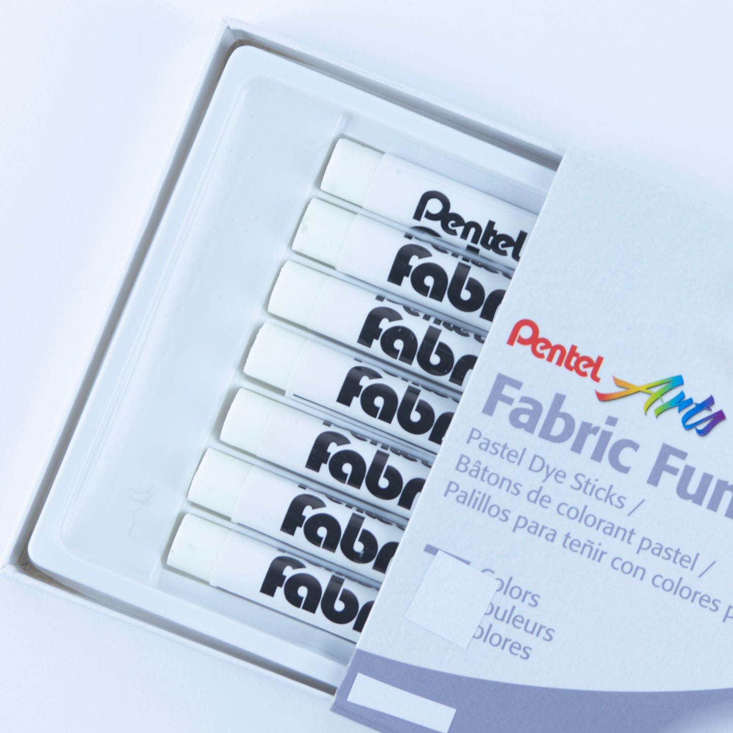 7pcs Fabric Fun White #29