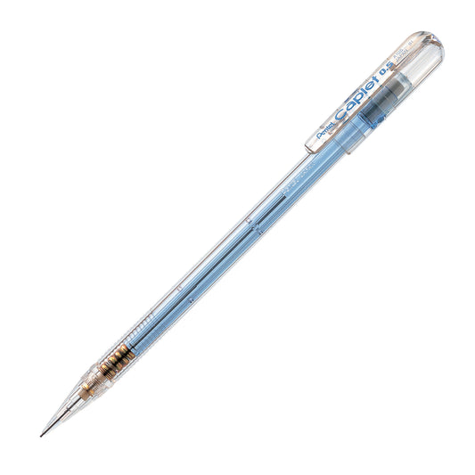 Pentel CAPLET 0.5mm Mechanical Pencil Clear Transparent Barrel