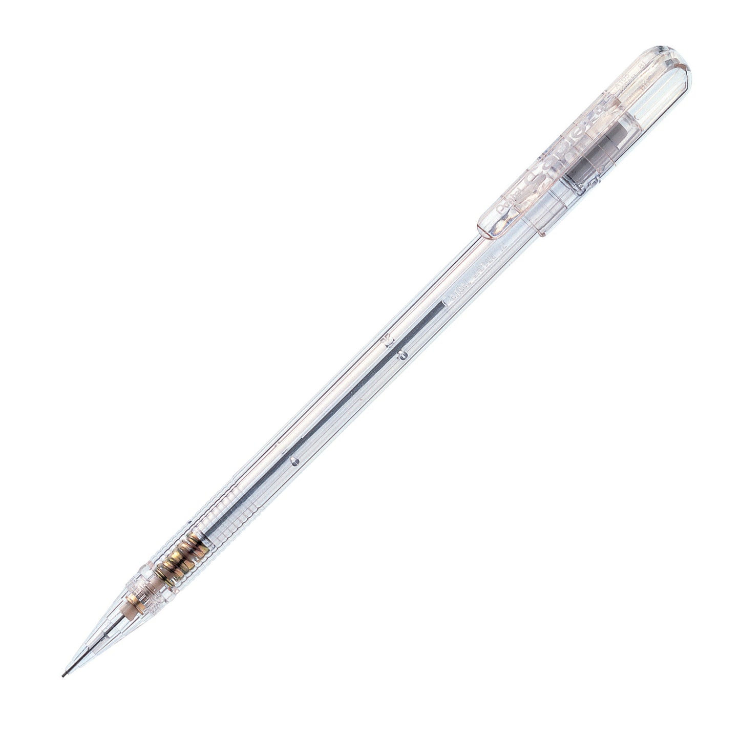 Pentel CAPLET 0.5mm Mechanical Pencil Pink Transparent Barrel