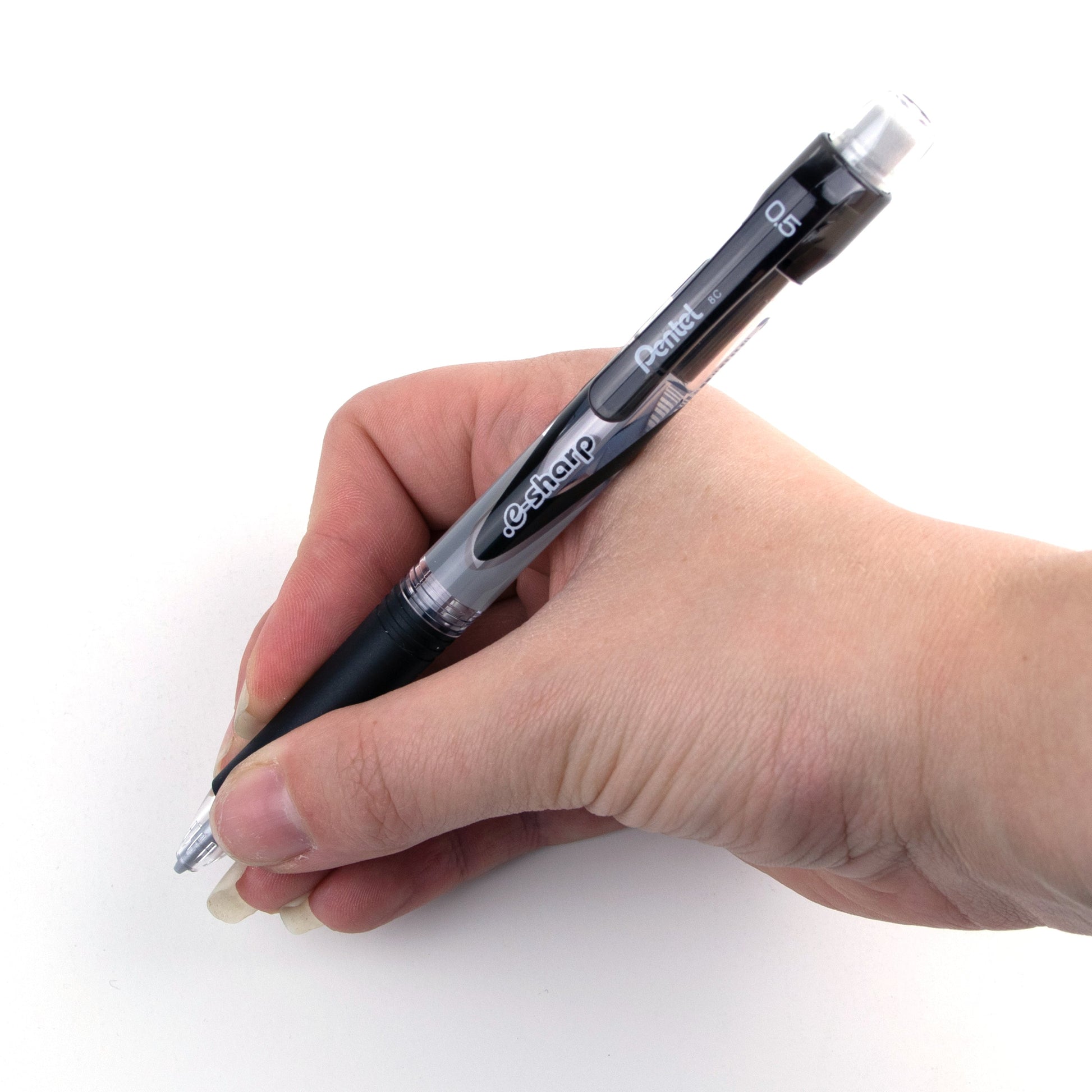 .E-Sharp Mechanical Pencil with the Pentel Lead Maximizer 0.5mm Black Barrel