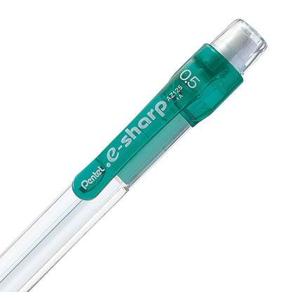 .E-Sharp Mechanical Pencil with the Pentel Lead Maximizer 0.5mm Green Barrel