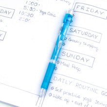 .E-Sharp Mechanical Pencil 0.7mm Sky Blue Barrel with the Pentel Lead Maximizer