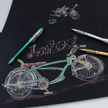 Slicci Metallic Gel Pen 0.8mm Silver