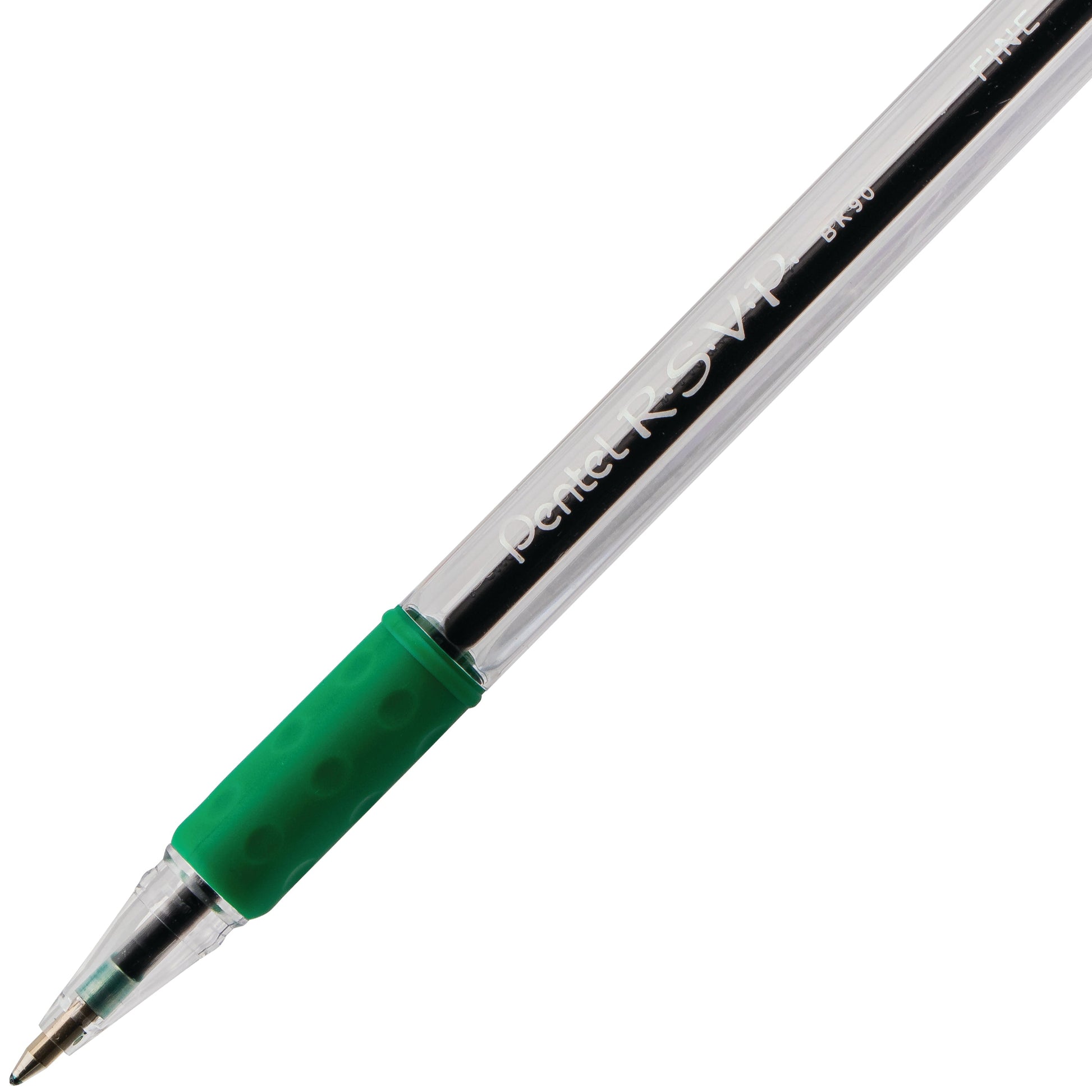 R.S.V.P. Ballpoint Pen 0.7mm Green Ink