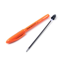Capped R.S.V.P. Safety Colour 1.0mm Black Ink Orange Barrel
