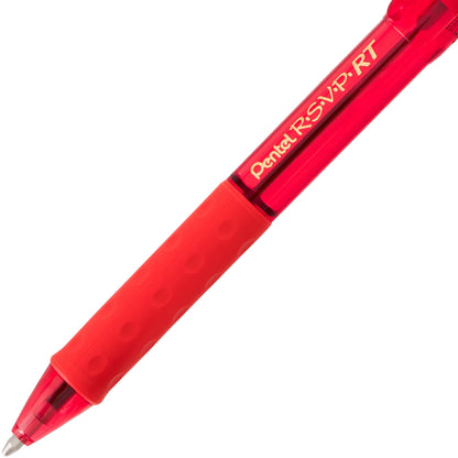 R.S.V.P. 1.0MM RED BRL RED INK