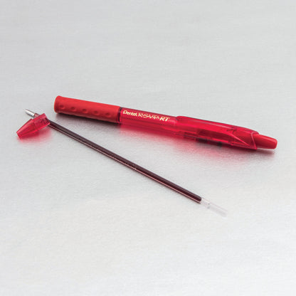 R.S.V.P. 1.0MM RED BRL RED INK