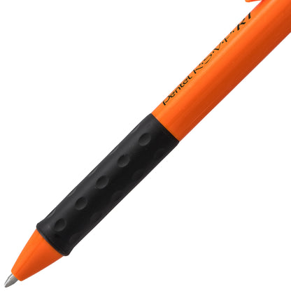 R.S.V.P. RETRACTABLE SAFETY COLOUR ORG BRL BLK INK