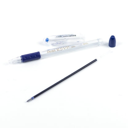 2pcs 1.0mm Blue Ink Ballpoint Pen Refills For BK91, BK93, BK93CR, BK66M, BK410