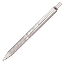 Energel Alloy Retactable Liquid Gel Pen 0.7mm Black Ink Silver Barrel