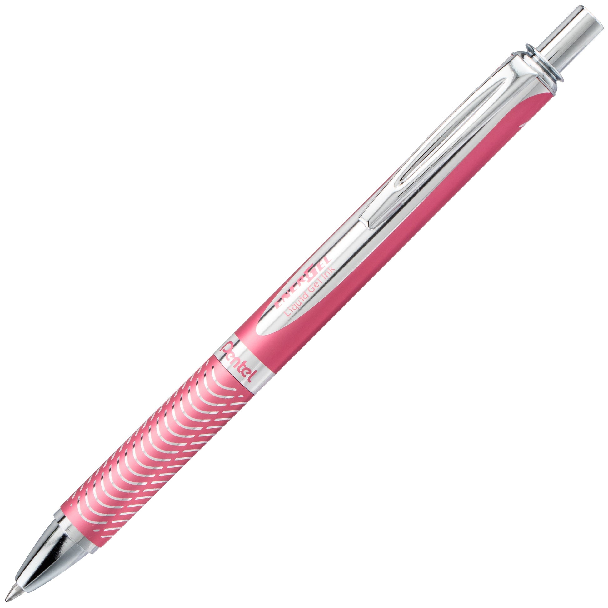 Energel Alloy Retactable Liquid Gel Pen 0.7mm Black Ink Aquamarine Barrel