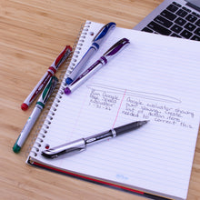 Capped Energel Retractable Liquid Gel Pen 0.7mm Black