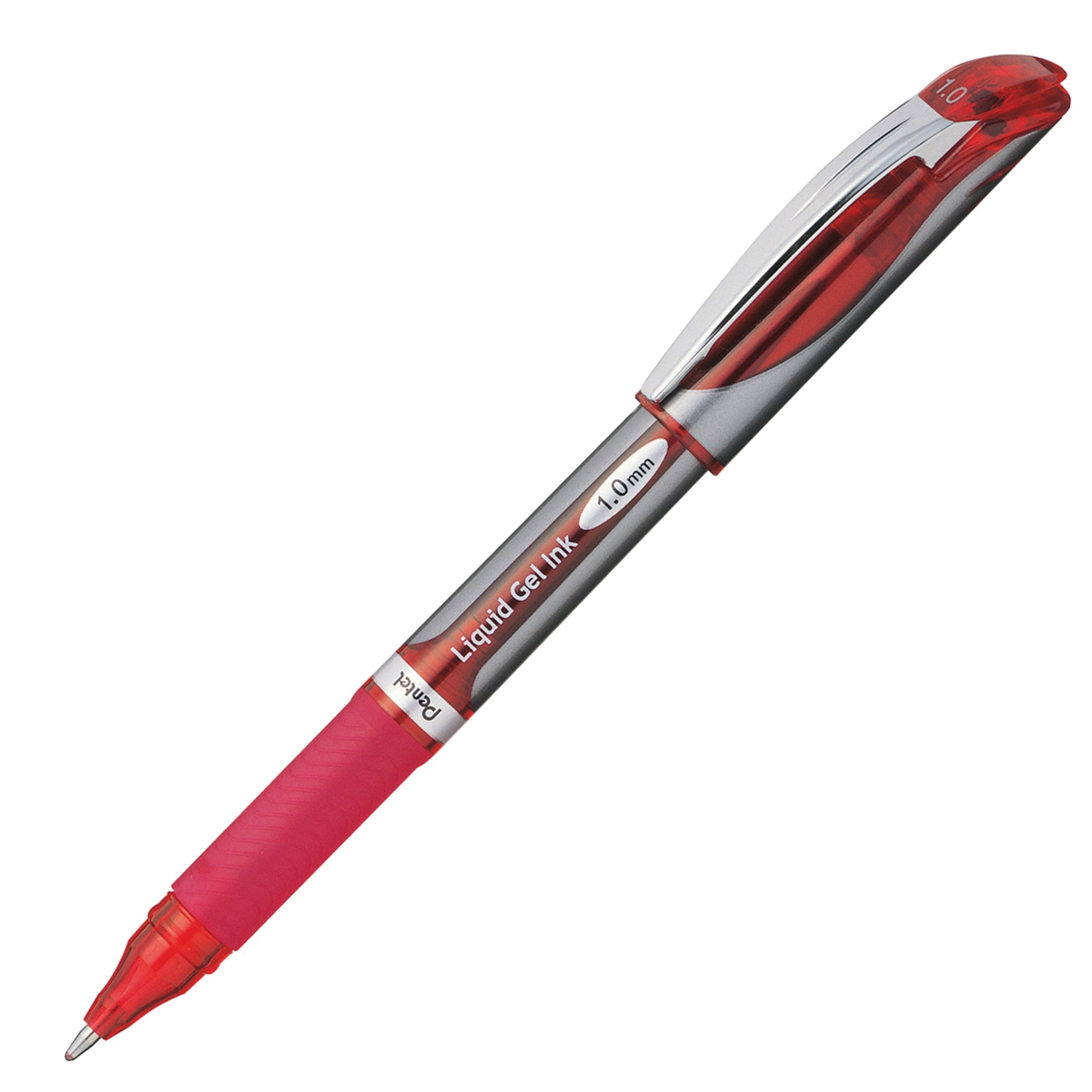 Capped Energel Gel Pen 1.0mm Black