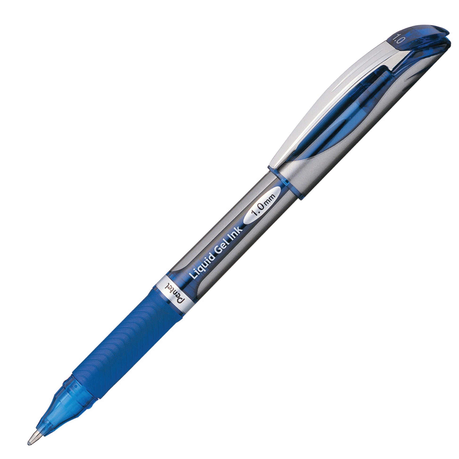 Capped Energel Gel Pen 1.0mm Black