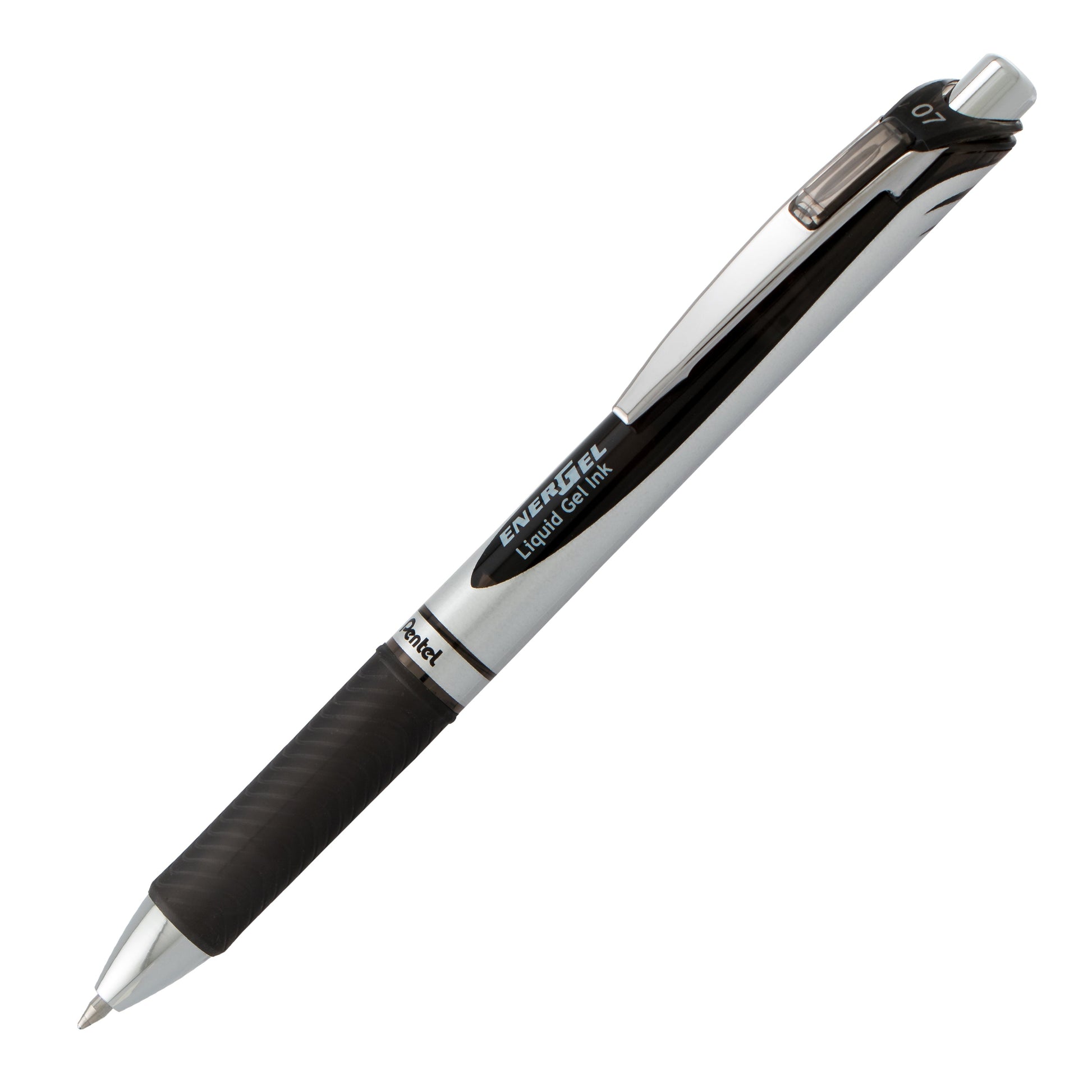 Energel Retractable Liquid Gel Roller 0.7mm Forest Green - Metal Tip