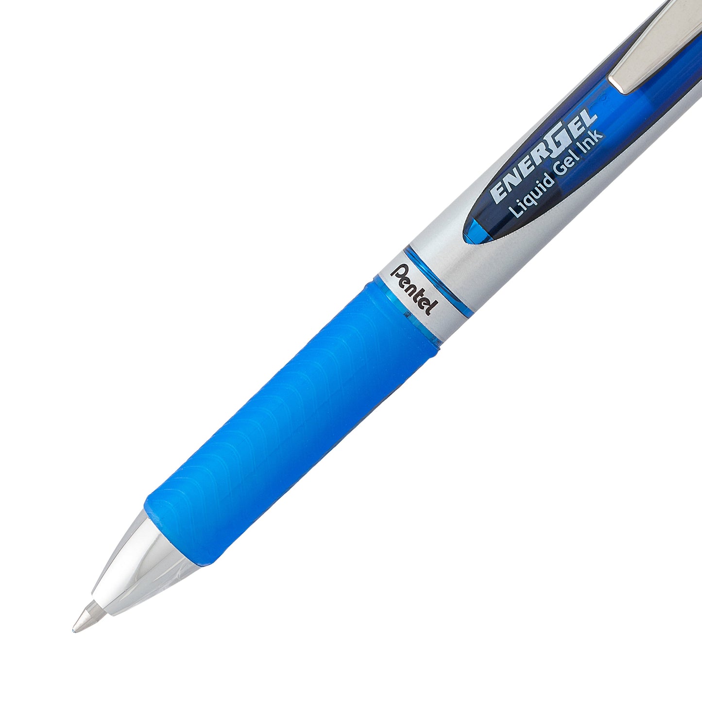 EnerGel Retractable Liquid Gel Roller 0.7mm Metal Tip Blue Ink