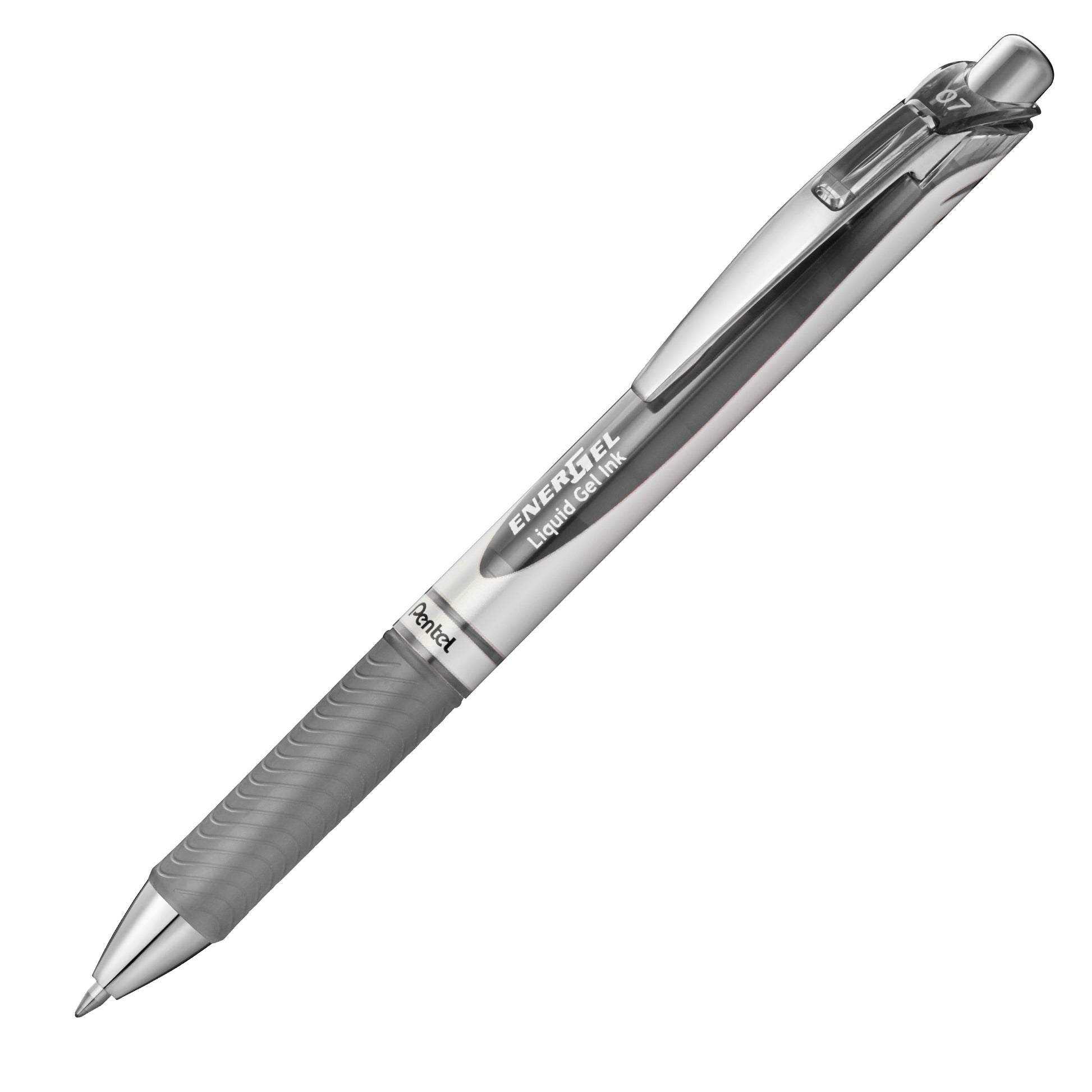 Energel Retractable Liquid Gel Roller 0.7mm Forest Green - Metal Tip