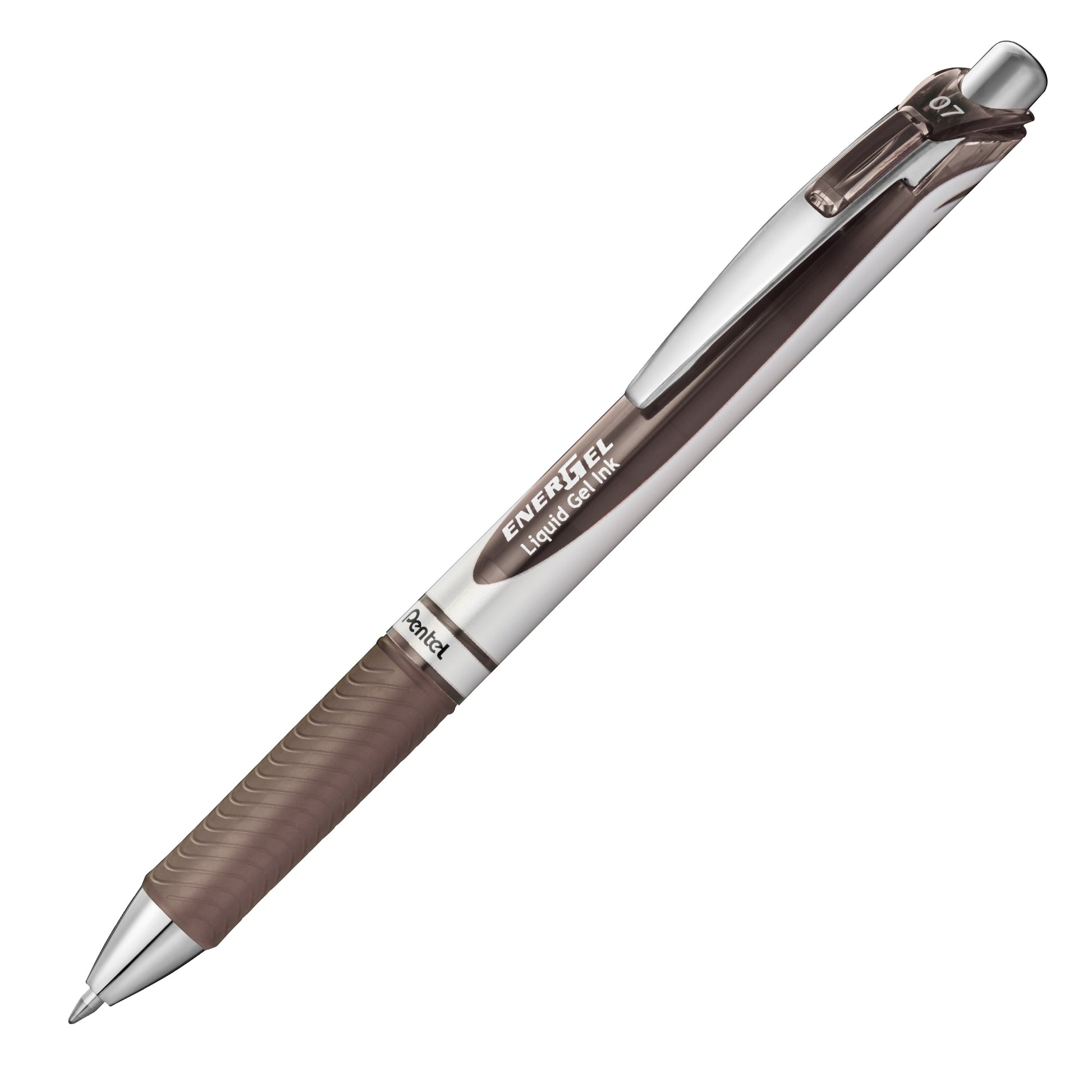 Energel Retractable Liquid Gel Roller 0.7mm Forest Green - Metal Tip