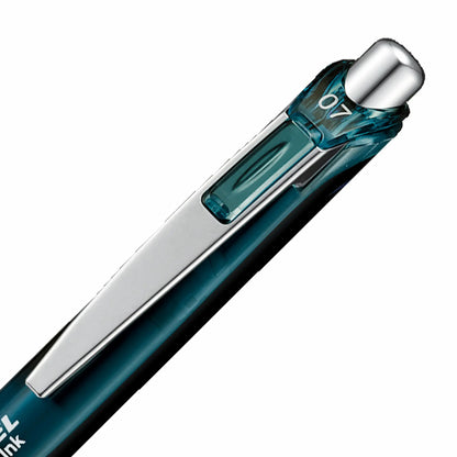 Energel Retractable Liquid Gel Roller 0.7mm Indigo-black - Metal Tip Pentel Stationery of Canada
