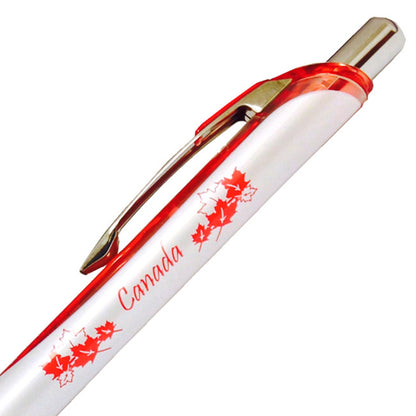 Canadian Barrel Design Energel Retractable Gel Roller Set 0.7mm Blue Ink 2-pack