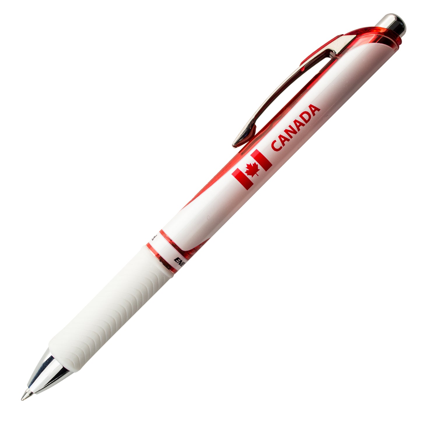 Canadian Barrel Design Energel Retractable Gel Roller Set 0.7mm Blue Ink 2-pack