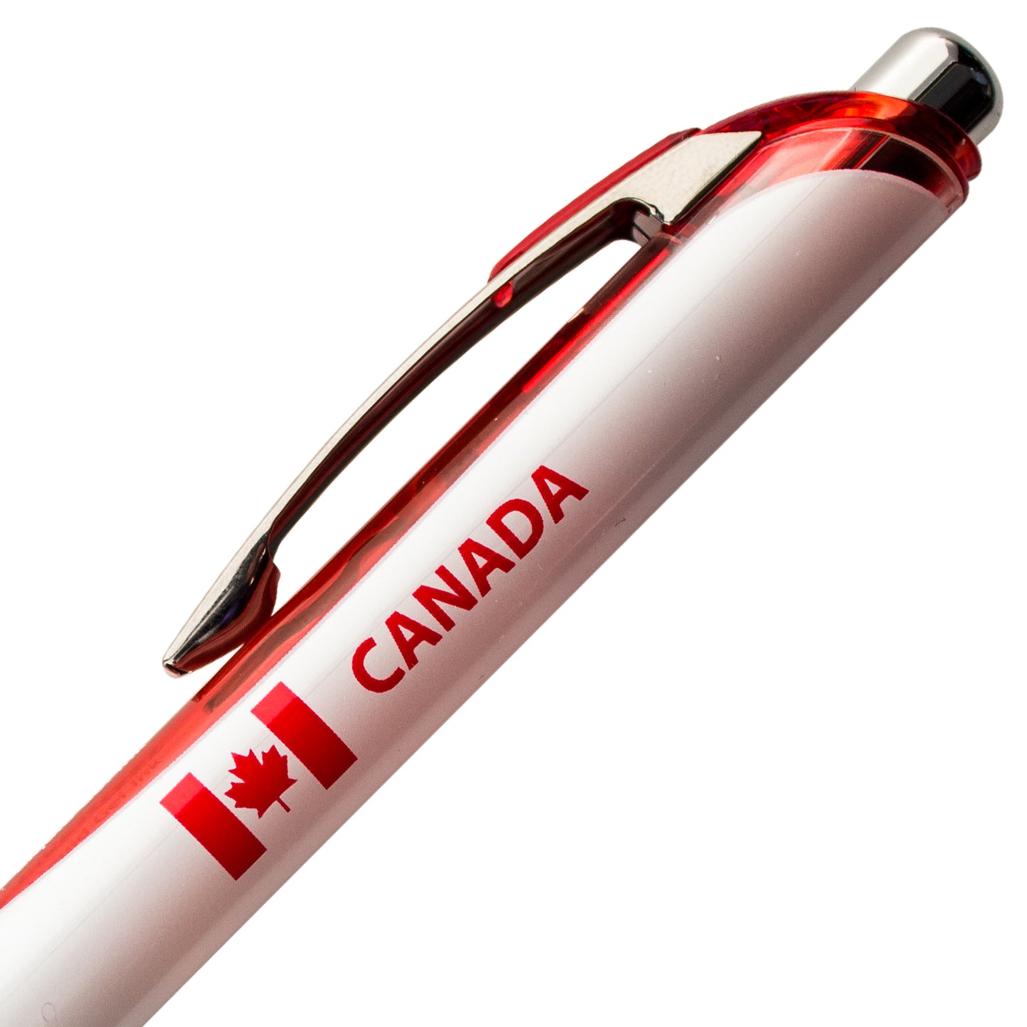 Canadian Barrel Design Energel Retractable Gel Roller Set 0.7mm Blue Ink 2-pack