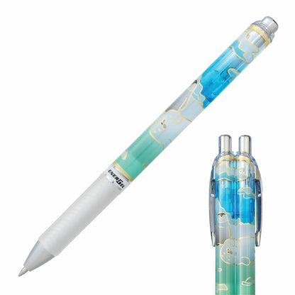 Energel Ocean Limited Edition Retractable Gel Pen 0.7mm Black - Turtle/Jerry Fish