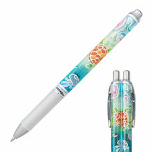 Energel Ocean Limited Edition Retractable Gel Pen 0.7mm Black - Turtle/Jerry Fish