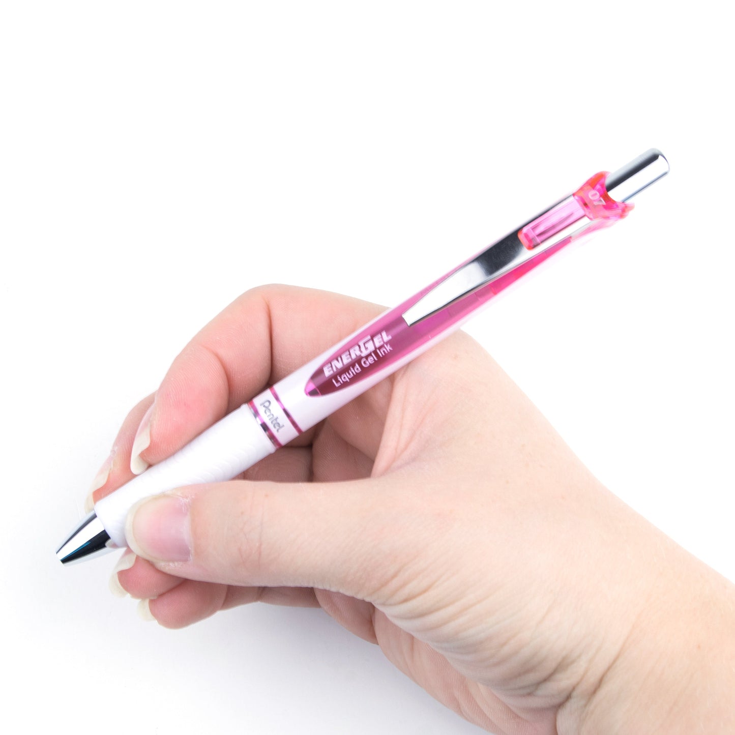 ENERGEL PEARL 0.7MM PINK ACCENT PINK INK