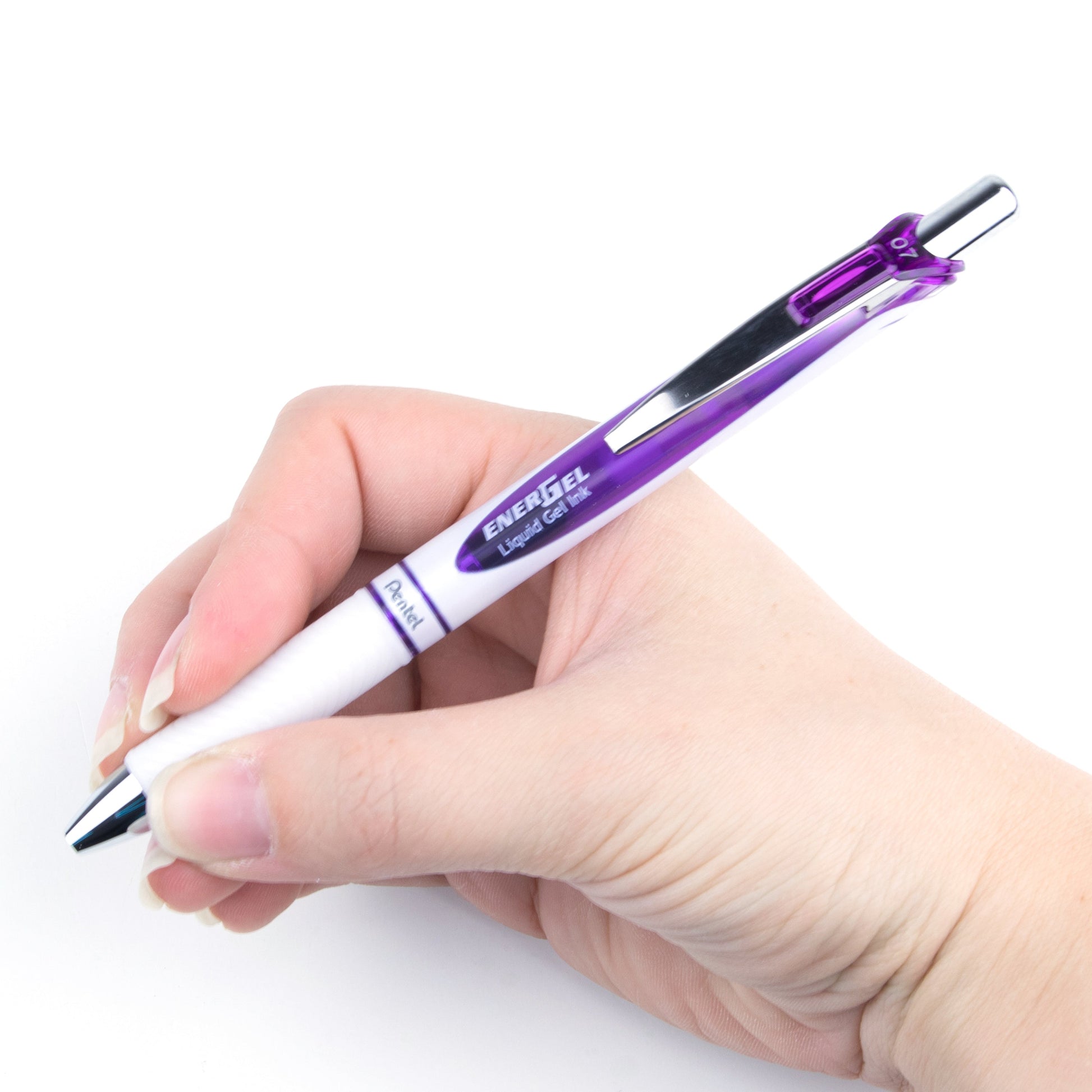 ENERGEL PEARL 0.7MM VIOLET ACCENT VIOLET INK