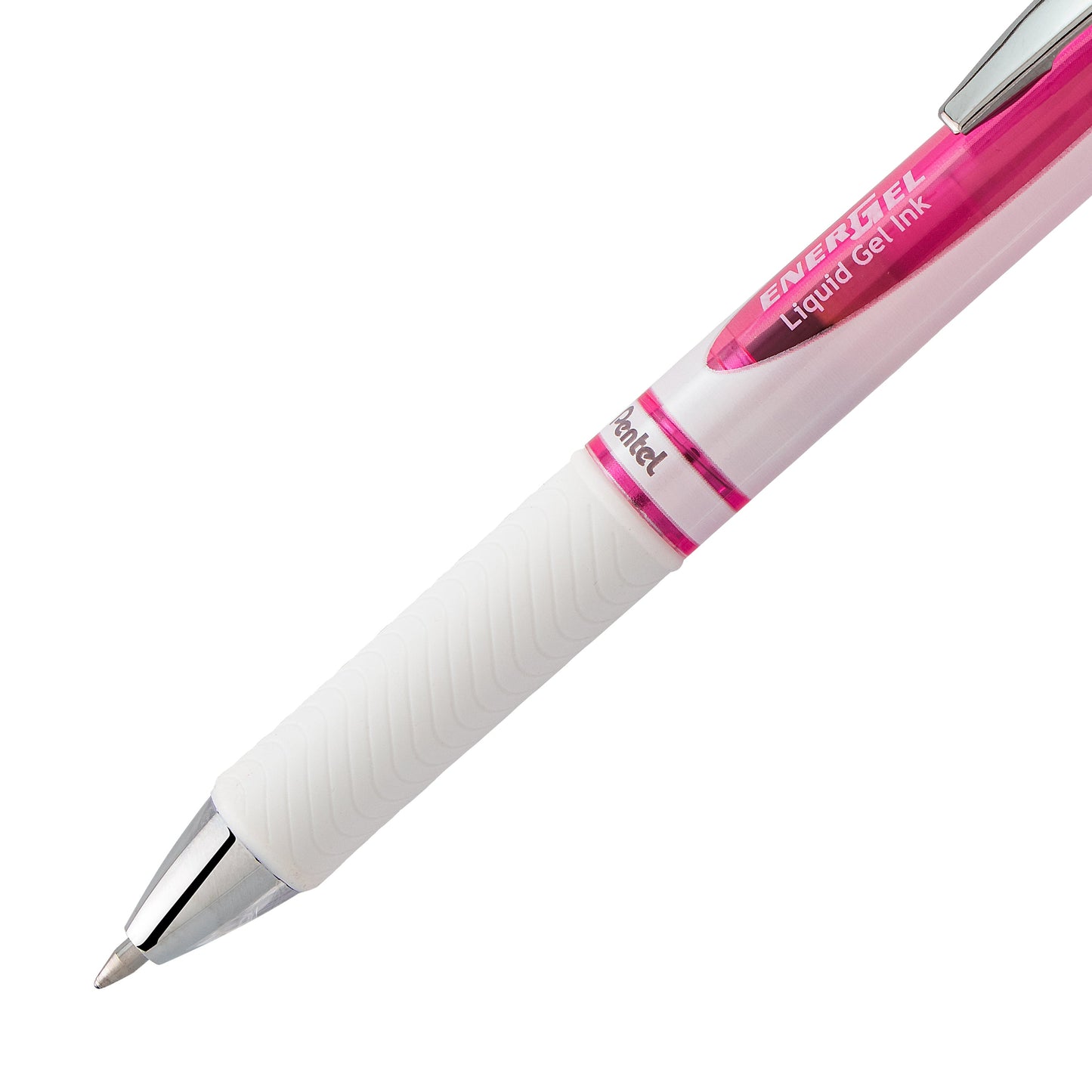 ENERGEL PEARL 0.7MM PINK ACCENT BLACK INK