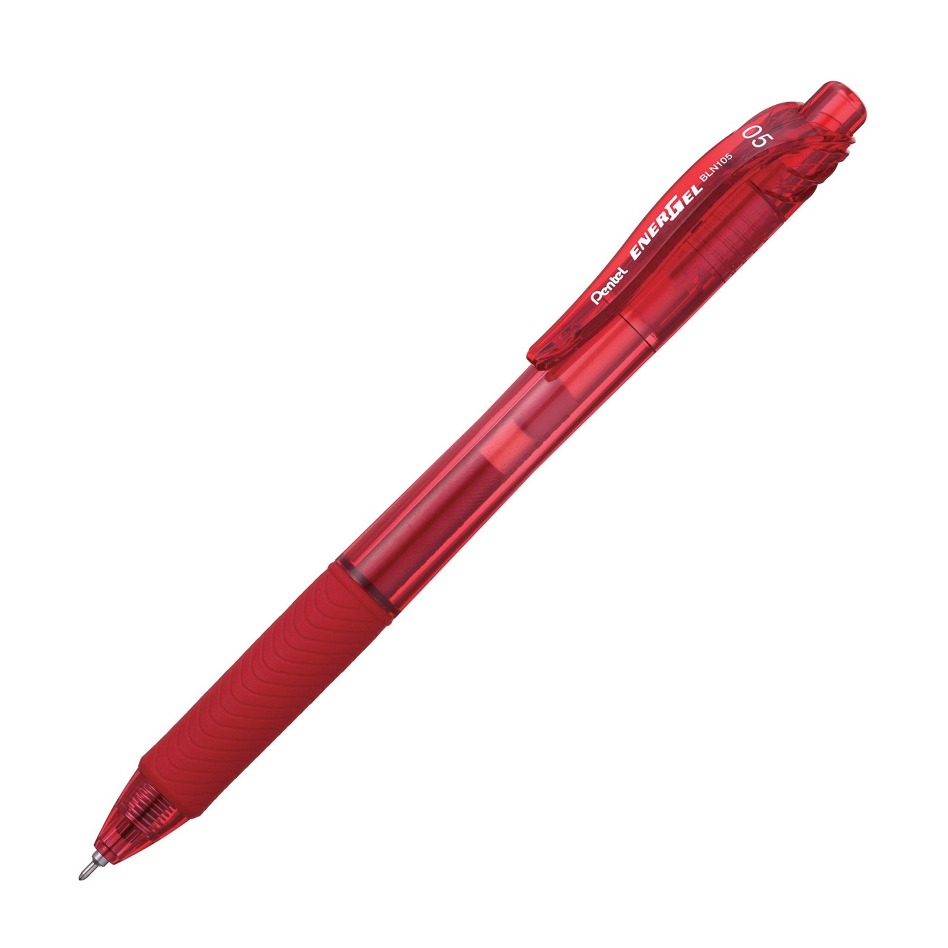 Energel-X Retractable Liquid Gel Pen 0.5mm LIime Green - Needle Tip