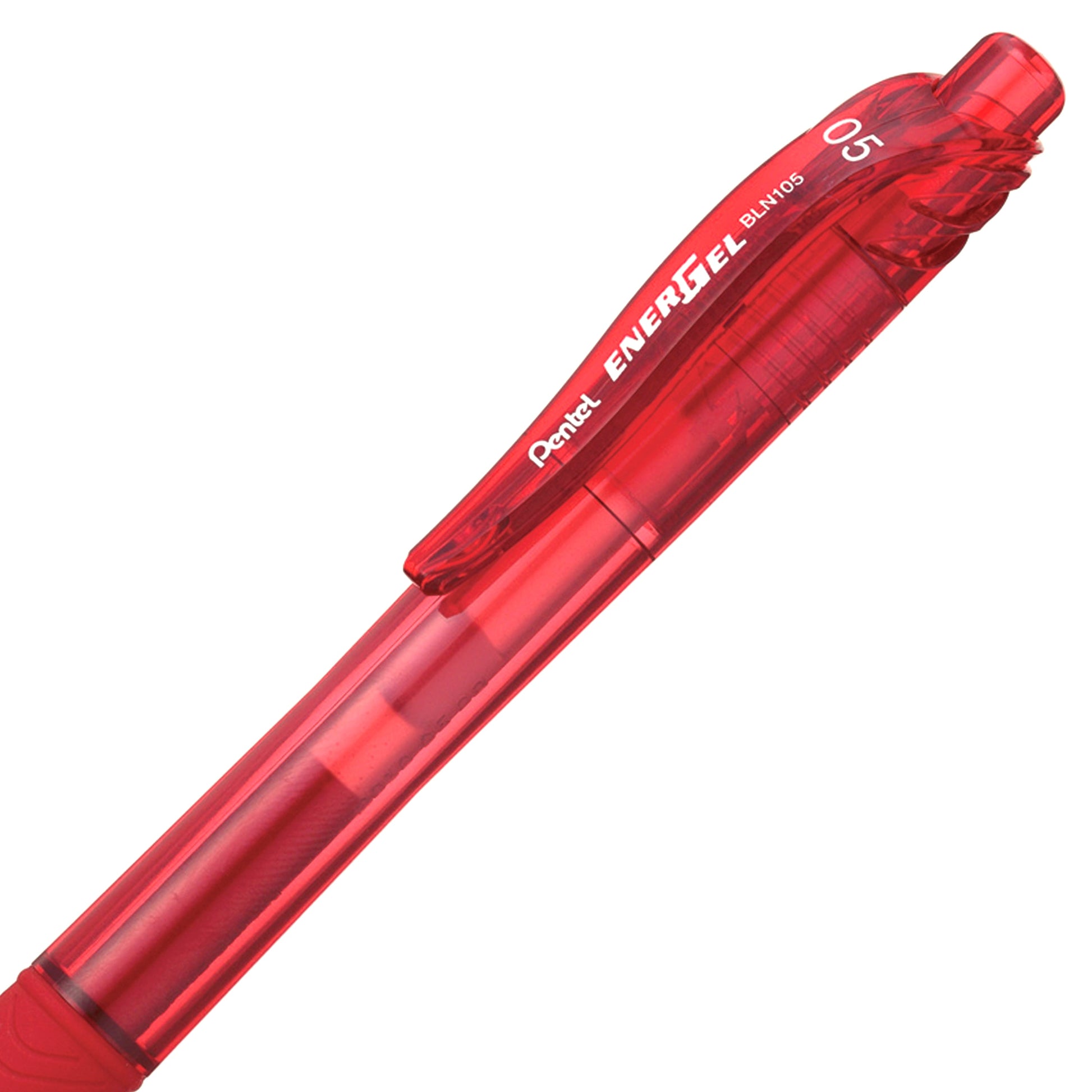 ENERGEL-X 0.5MM NEEDLE POINT RED