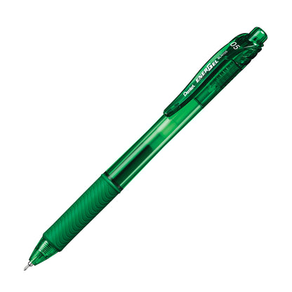 ENERGEL-X 0.5MM NEEDLE POINT GREEN