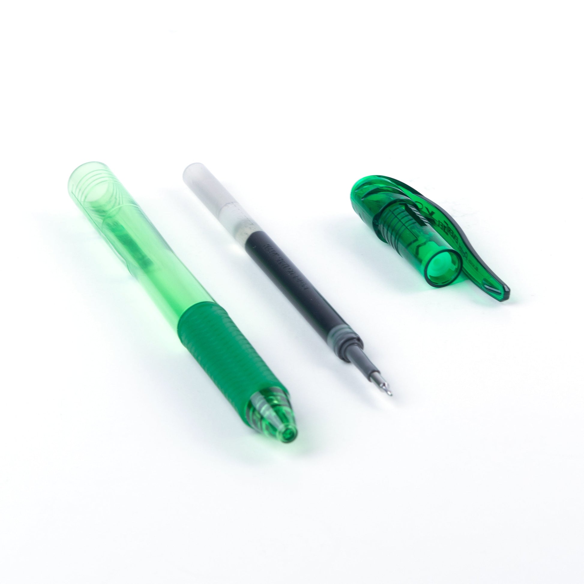 ENERGEL-X 0.5MM NEEDLE POINT GREEN