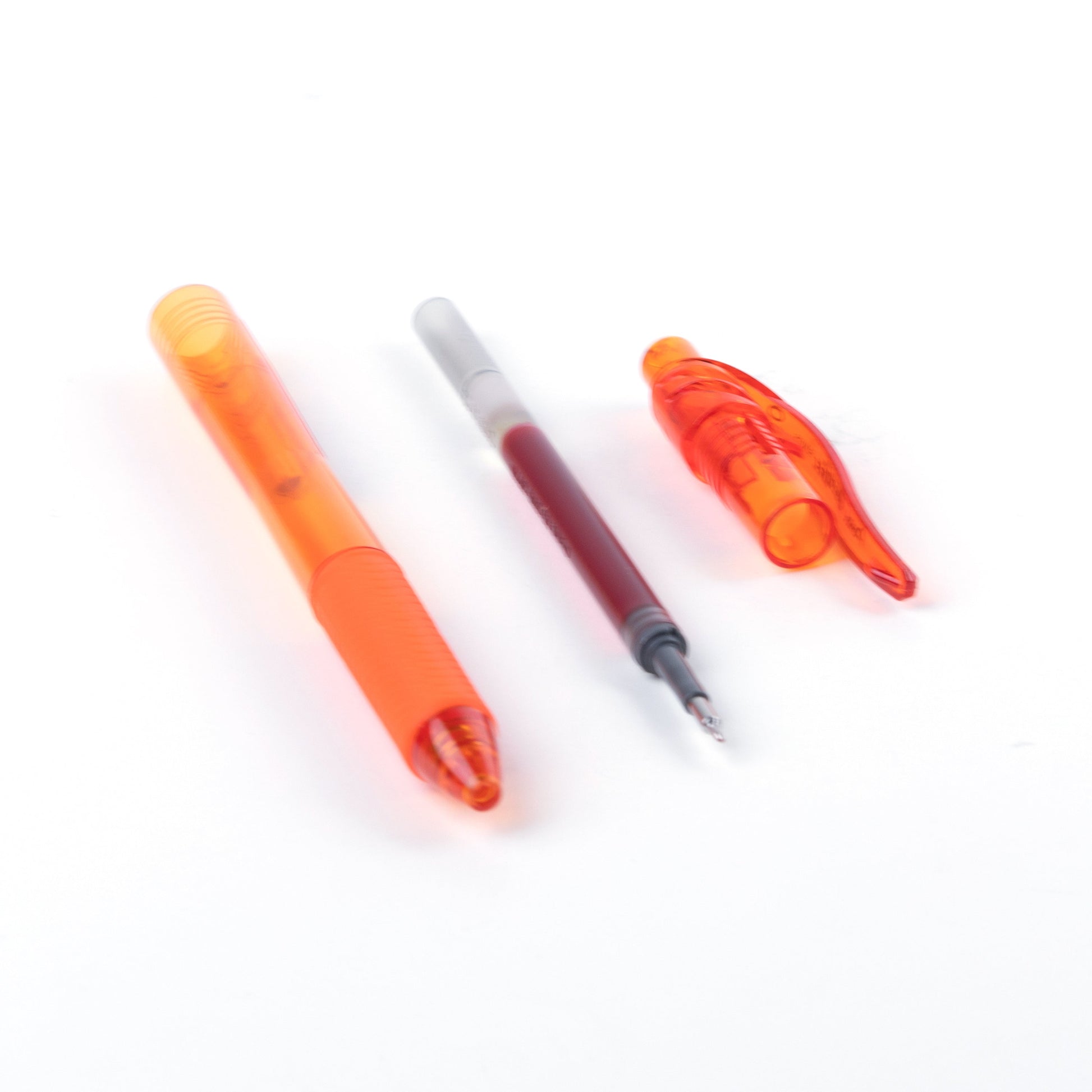 ENERGEL-X 0.5MM NEEDLE POINT ORANGE