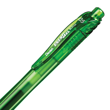 ENERGEL-X 0.5MM NEEDLE POINT LIME GREEN