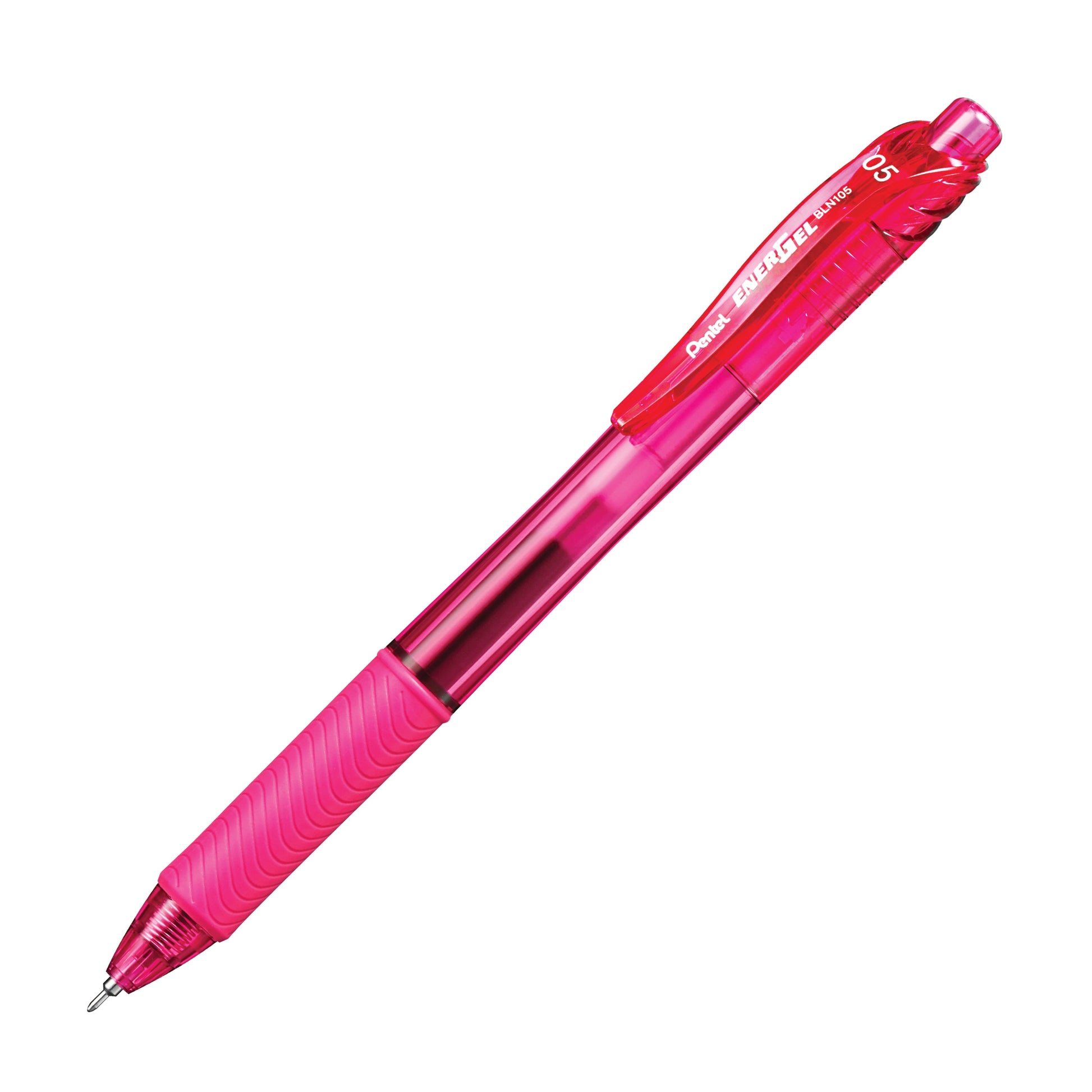Energel-X Retractable Liquid Gel Pen 0.5mm Green - Needle Tip