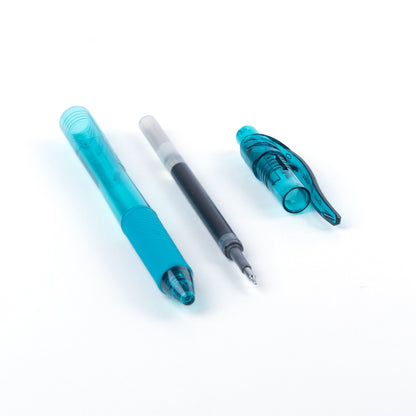 ENERGEL-X 0.5MM NEEDLE POINT TURQUOISE BLUE