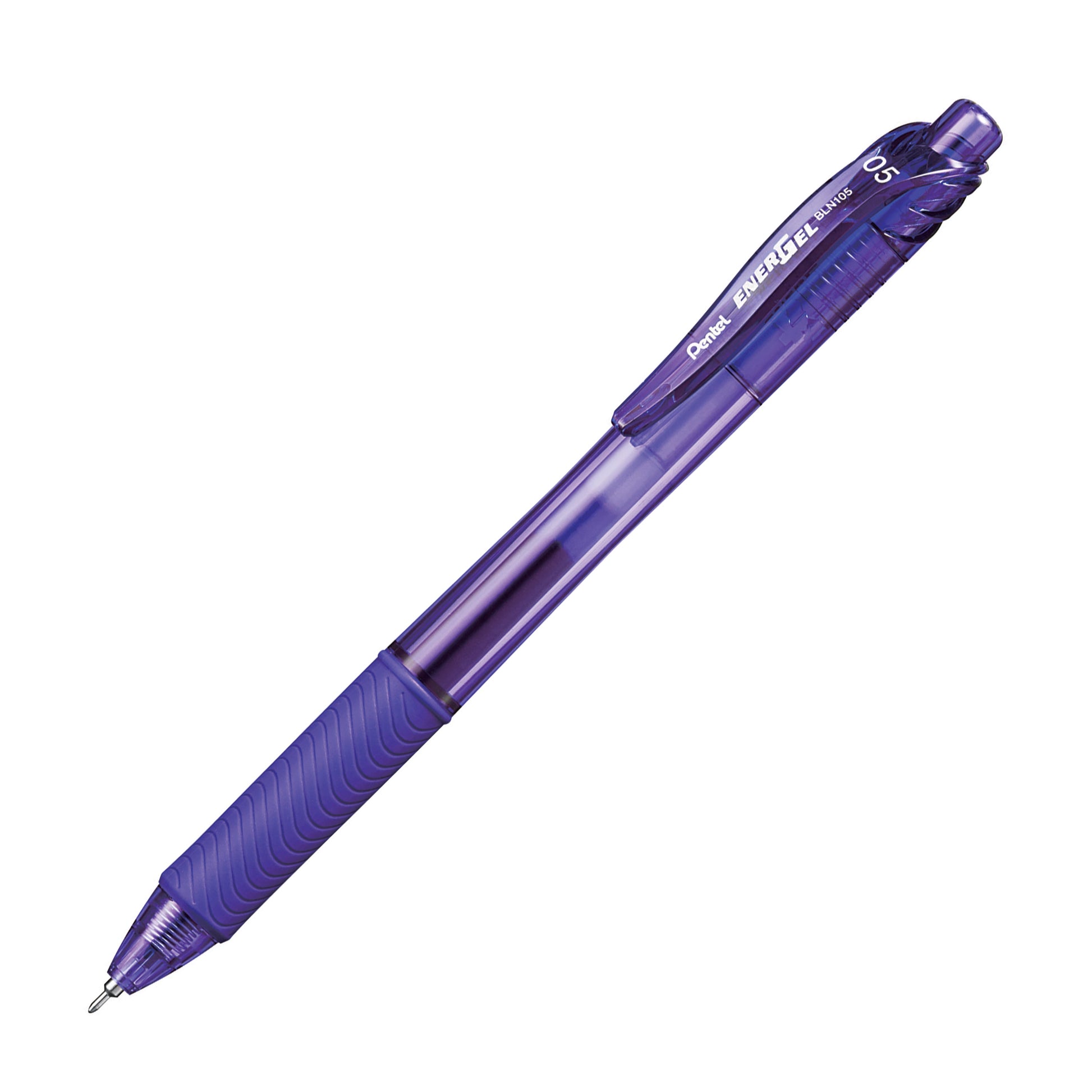 Energel-X Retractable Liquid Gel Pen 0.5mm LIime Green - Needle Tip
