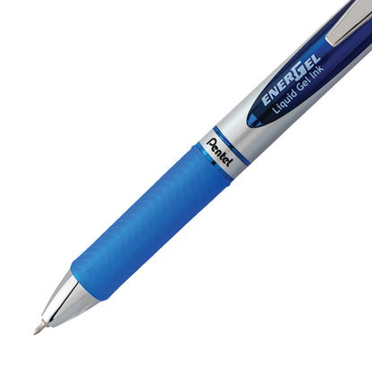 EnerGel Retractable Liquid Gel Pen 0.3mm Ultra-Fine Point Blue Ink