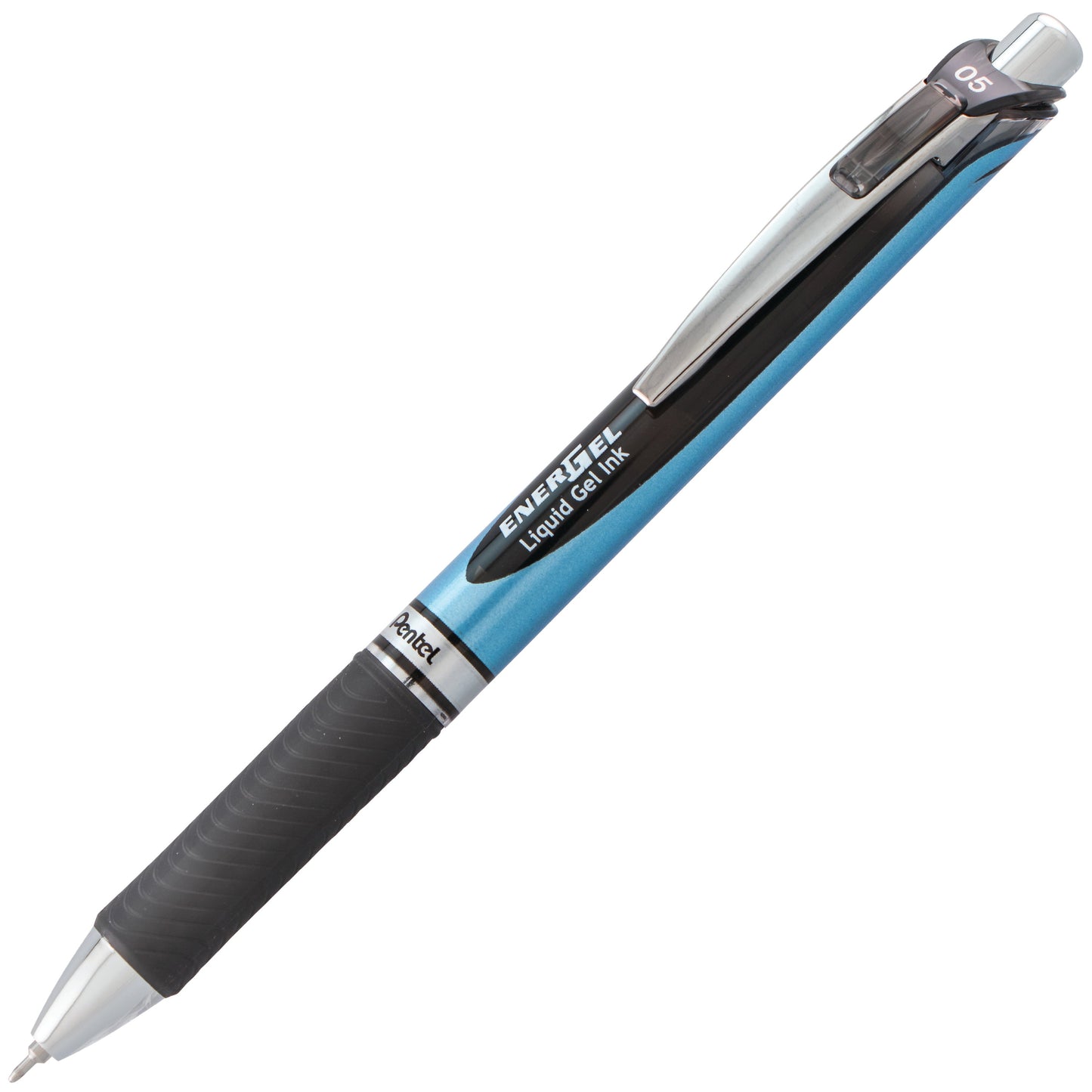 EnerGel Retractable Liquid Gel Pen 0.5mm Needle Tip Blue Ink